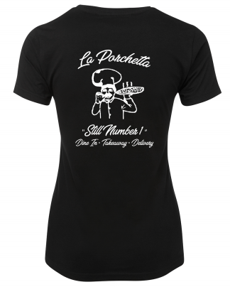 NEW DESIGN ITEM: LP1LHTB - LADIES TEE - BLACK