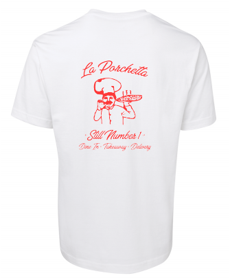 NEW DESIGN ITEM: LP1HTW - MENS TEE - WHITE