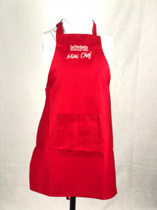 LP3406 MINI CHEF APRON - RED